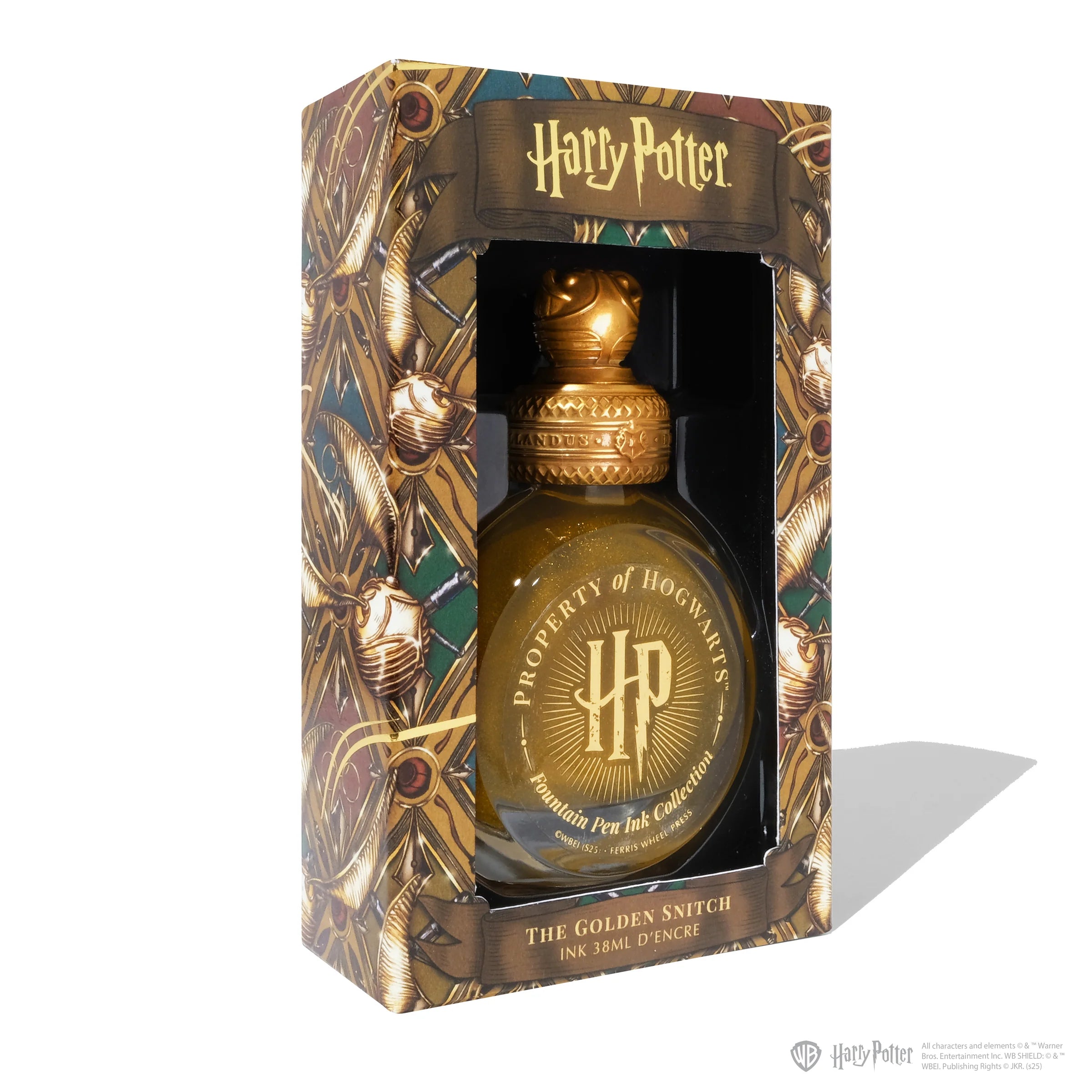 FERRIS WHEEL PRESS x Harry Potter Fountain Pen Ink 38ml The Golden Snitch