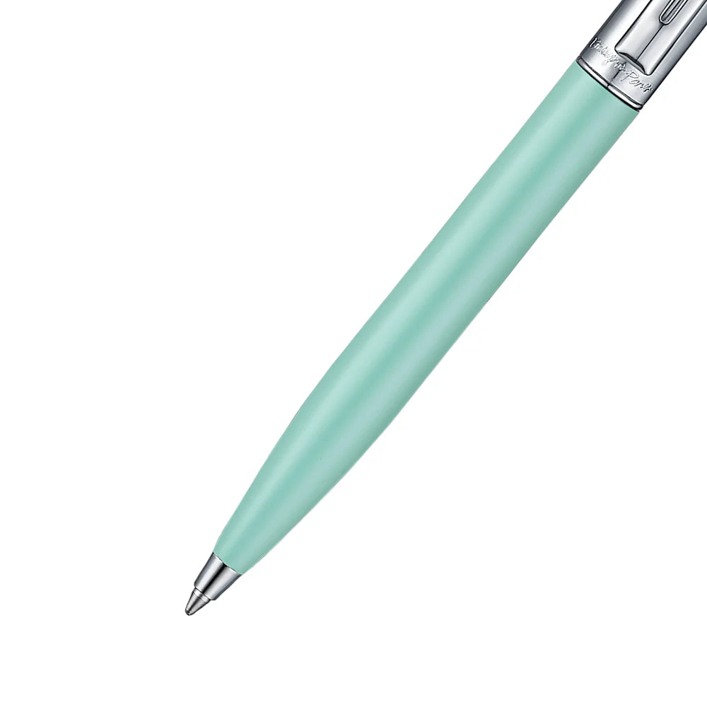 SHEAFFER x Emily In Paris Sentinel 321 Green Matte Finish with Chrome-Plated Trims and Heart-Shaped Clip Emblem Ballpoint Pen