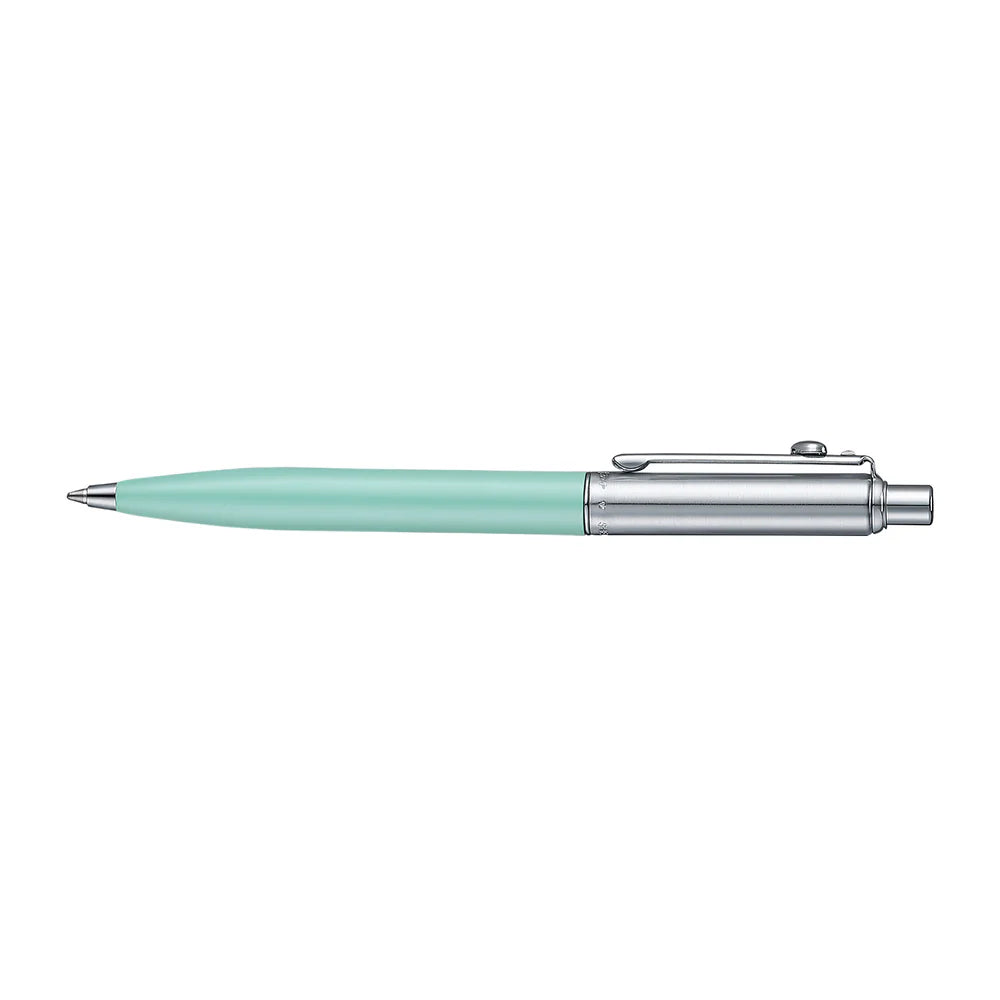 SHEAFFER x Emily In Paris Sentinel 321 Green Matte Finish with Chrome-Plated Trims and Heart-Shaped Clip Emblem Ballpoint Pen