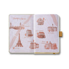 SHEAFFER x Emily In Paris Ink Friendly with Embossed Eiffel Tower Notebook Small 90gsm Beige