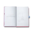 SHEAFFER x Emily In Paris Ink Friendly with Embossed Eiffel Tower Notebook Medium 90gsm Pink