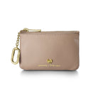 SHEAFFER x Emily In Paris Full-Grain Leather Zipped Key Fob Pouch - Taupe