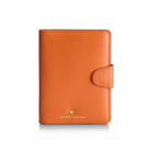 SHEAFFER x Emily In Paris Full-Grain Leather Passport Case with Pen Loop - Orange