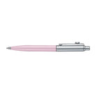 SHEAFFER x Emily In Paris Sentinel 321 Pink Matte Finish with Chrome Trims Ballpoint Pen and Full-Grain Leather Credit Card Holder Gift Set