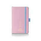 SHEAFFER x Emily In Paris Sentinel 321 Pink Matte Finish with Chrome Trims Ballpoint Pen and Small Hardbound Notebook Gift Set