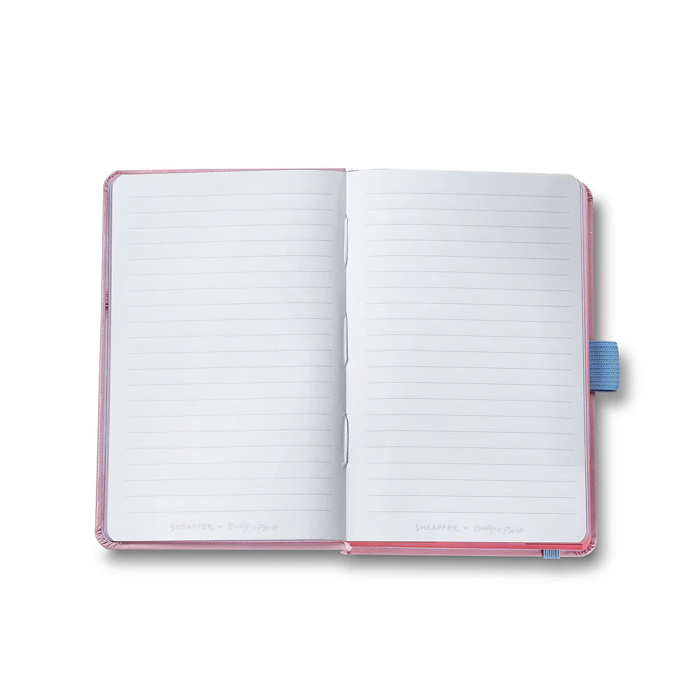 SHEAFFER x Emily In Paris Prelude Mini 9810 Pastel Pink with Swarovski Crystal Ballpoint Pen and Hardbound Notebook Small Gift Set