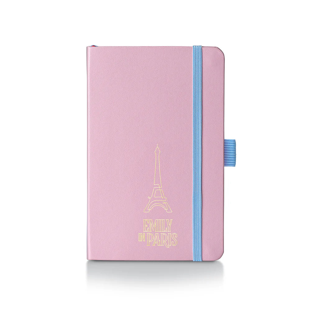 SHEAFFER x Emily In Paris Prelude Mini 9810 Pastel Pink with Swarovski Crystal Ballpoint Pen and Hardbound Notebook Small Gift Set