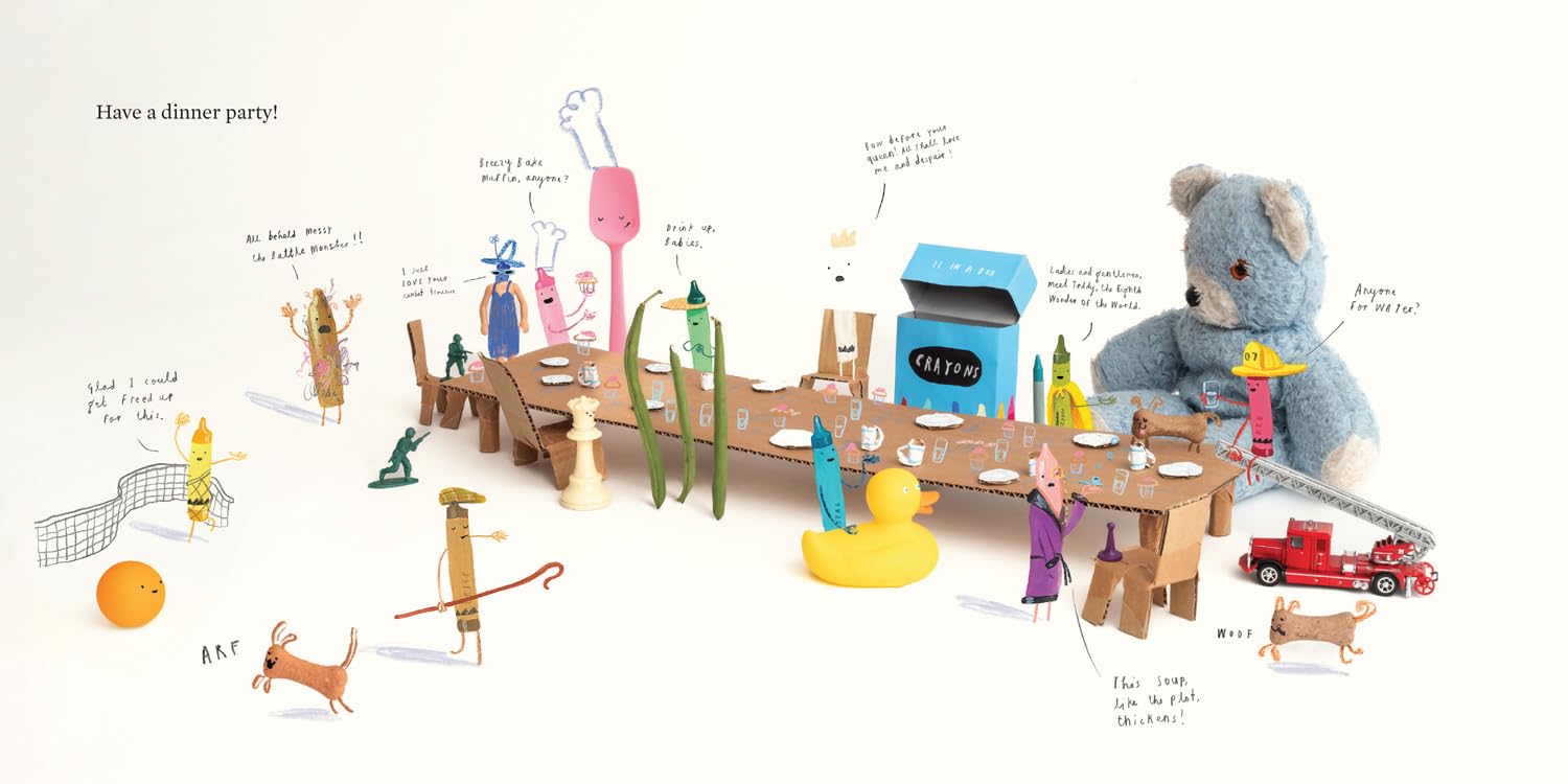 The Day the Crayons Made Friends by Drew Daywalt and Oliver Jeffers