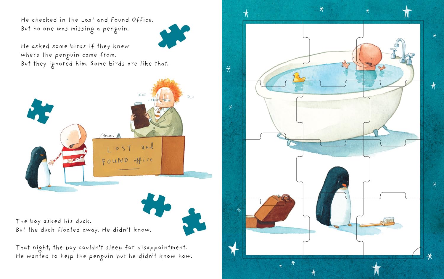 Lost and Found Jigsaw Book by Oliver Jeffers