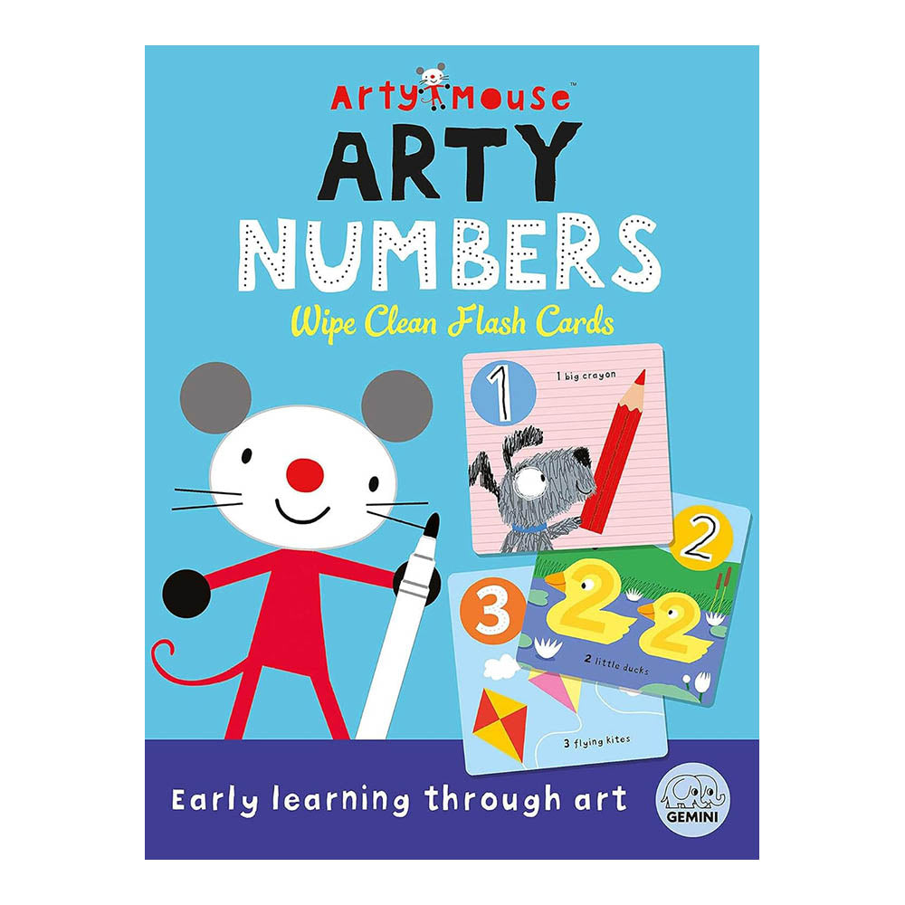 Arty Numbers (Arty Mouse Flash Cards) by Robyn Gale