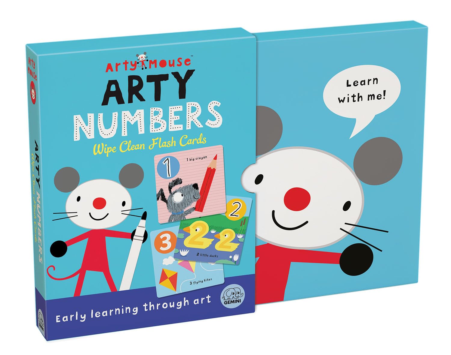 Arty Numbers (Arty Mouse Flash Cards) by Robyn Gale