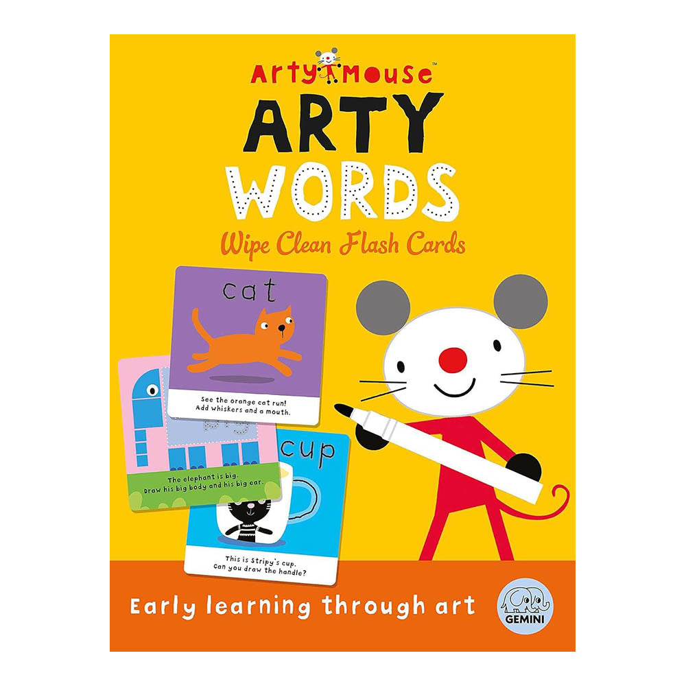 Arty Words (Arty Mouse Flash Cards) by Robyn Gale