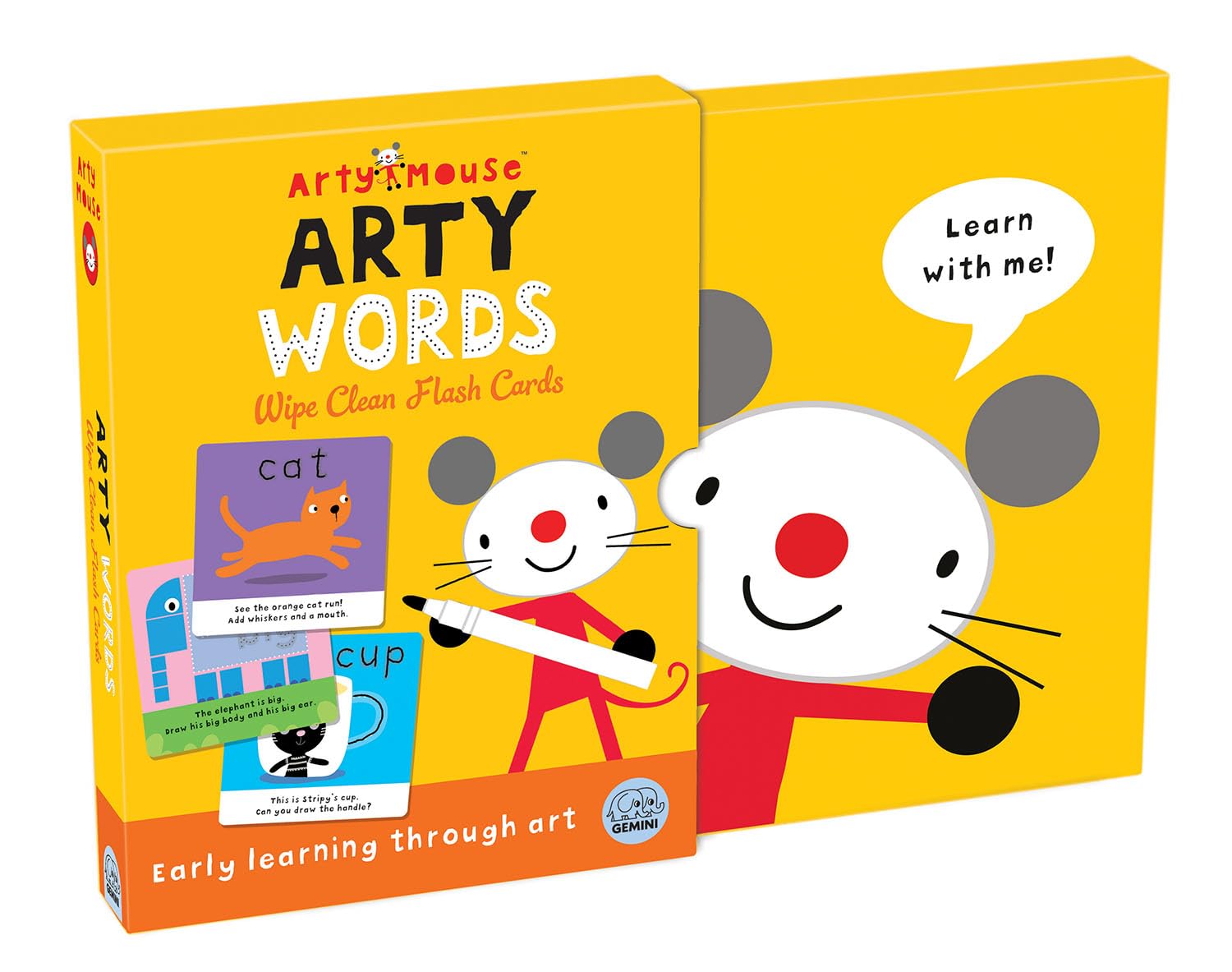 Arty Words (Arty Mouse Flash Cards) by Robyn Gale