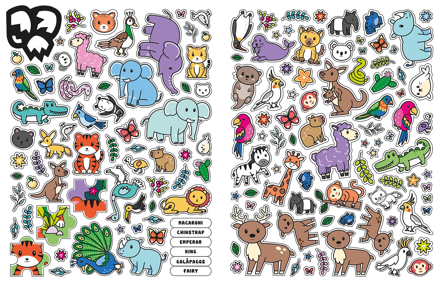 Glow-in-the-Dark Animals Sticker Activity Book by Lisa Regan