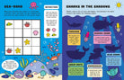 Glow-in-the-Dark Ocean Sticker Activity Book by Lisa Regan