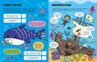 Glow-in-the-Dark Ocean Sticker Activity Book by Lisa Regan