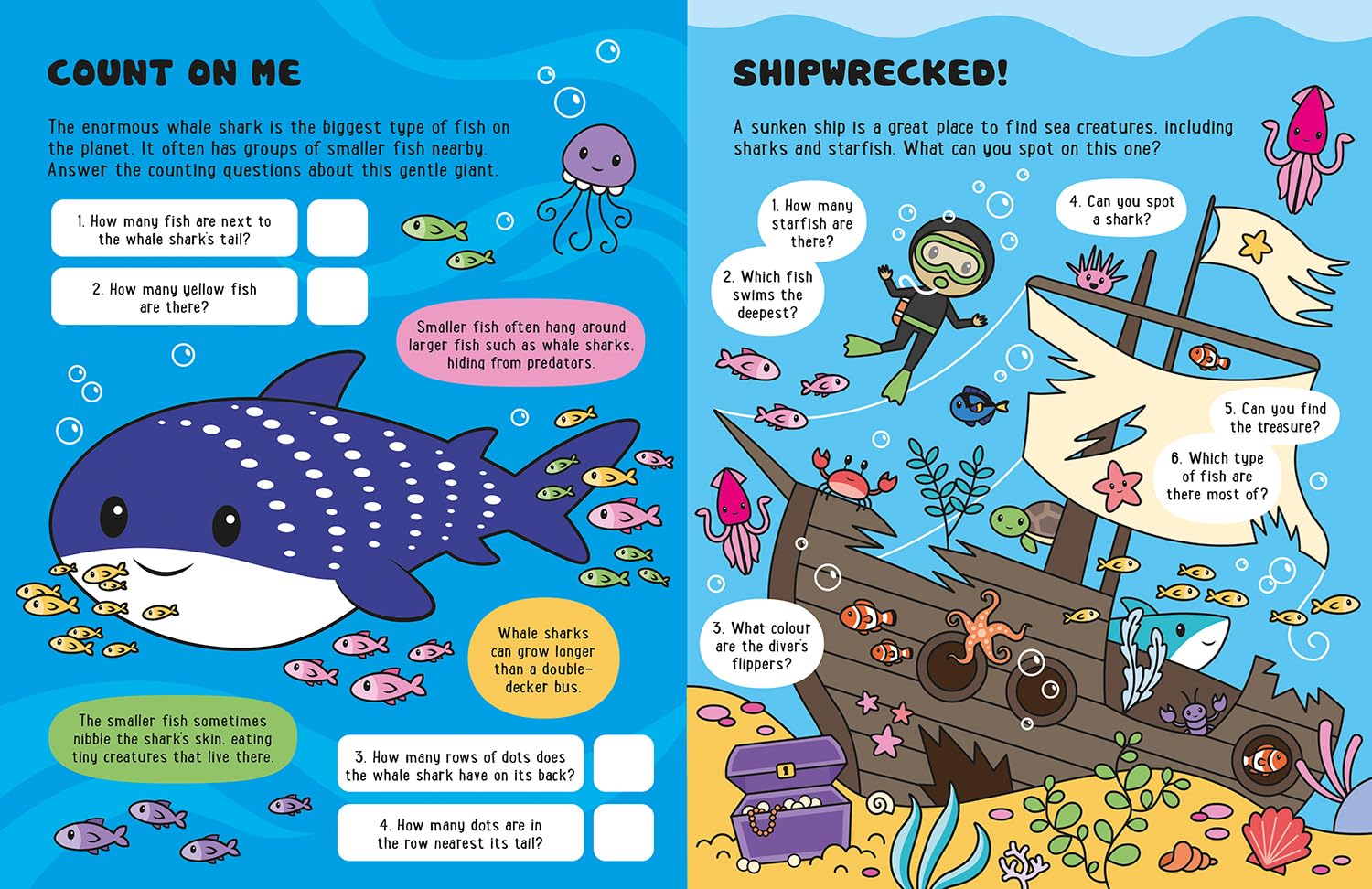 Glow-in-the-Dark Ocean Sticker Activity Book by Lisa Regan