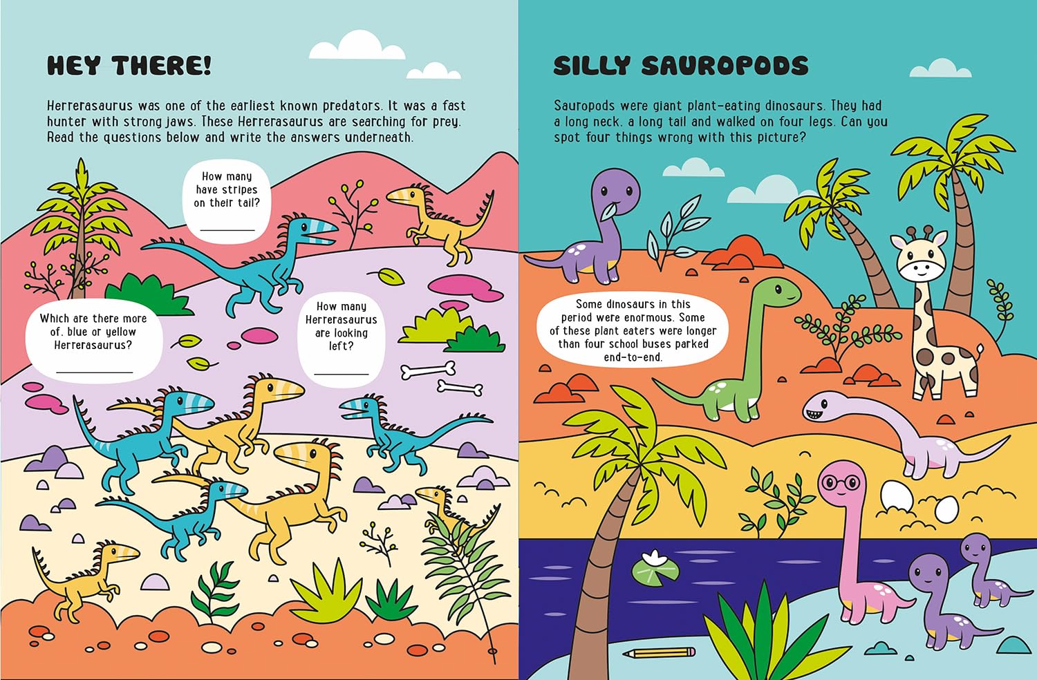 Glow-in-the-Dark Dinosaurs Sticker Activity Book by Lisa Regan