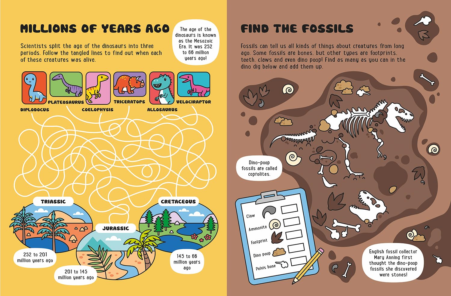 Glow-in-the-Dark Dinosaurs Sticker Activity Book by Lisa Regan