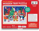 Christmas 12-Piece Wooden Tray Puzzle