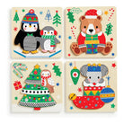 Christmas Set of 4 Wood Puzzles