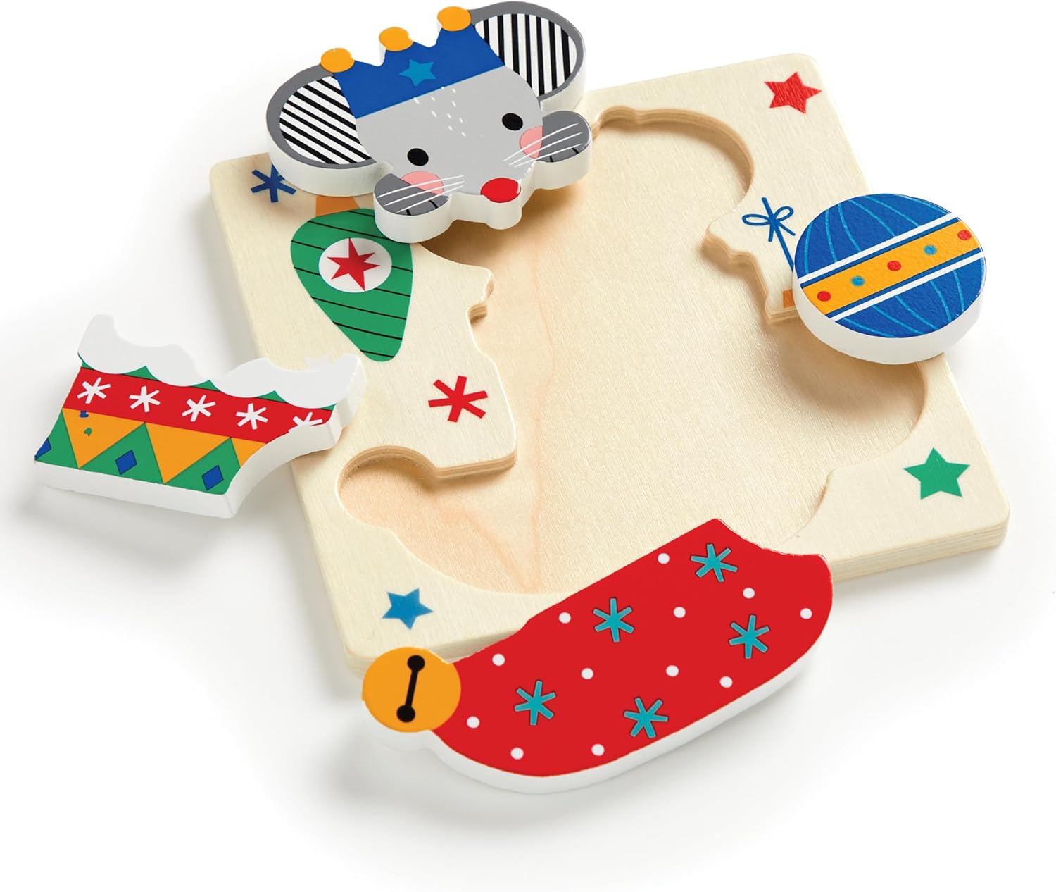 Christmas Set of 4 Wood Puzzles