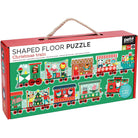 Christmas Train Shaped Floor Puzzle