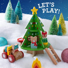 Christmas Treehouse Wooden Play Set