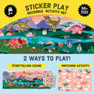 Dinosaur Park Sticker Play Reusable Activity Set