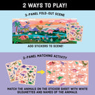 Dinosaur Park Sticker Play Reusable Activity Set