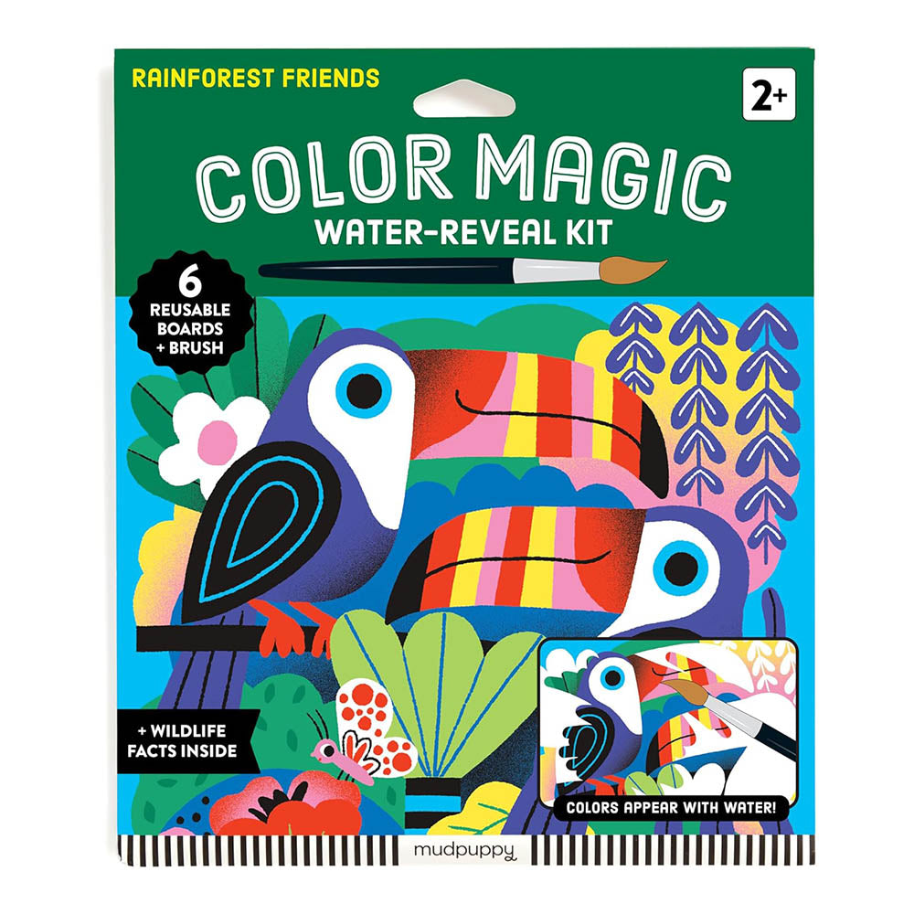 Rainforest Friends Color Magic Water-Reveal Kit