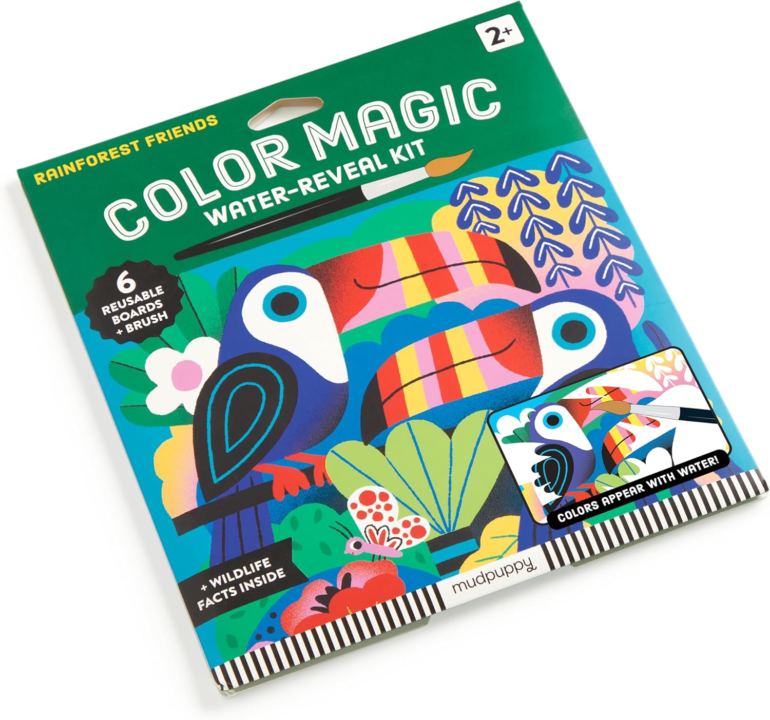 Rainforest Friends Color Magic Water-Reveal Kit
