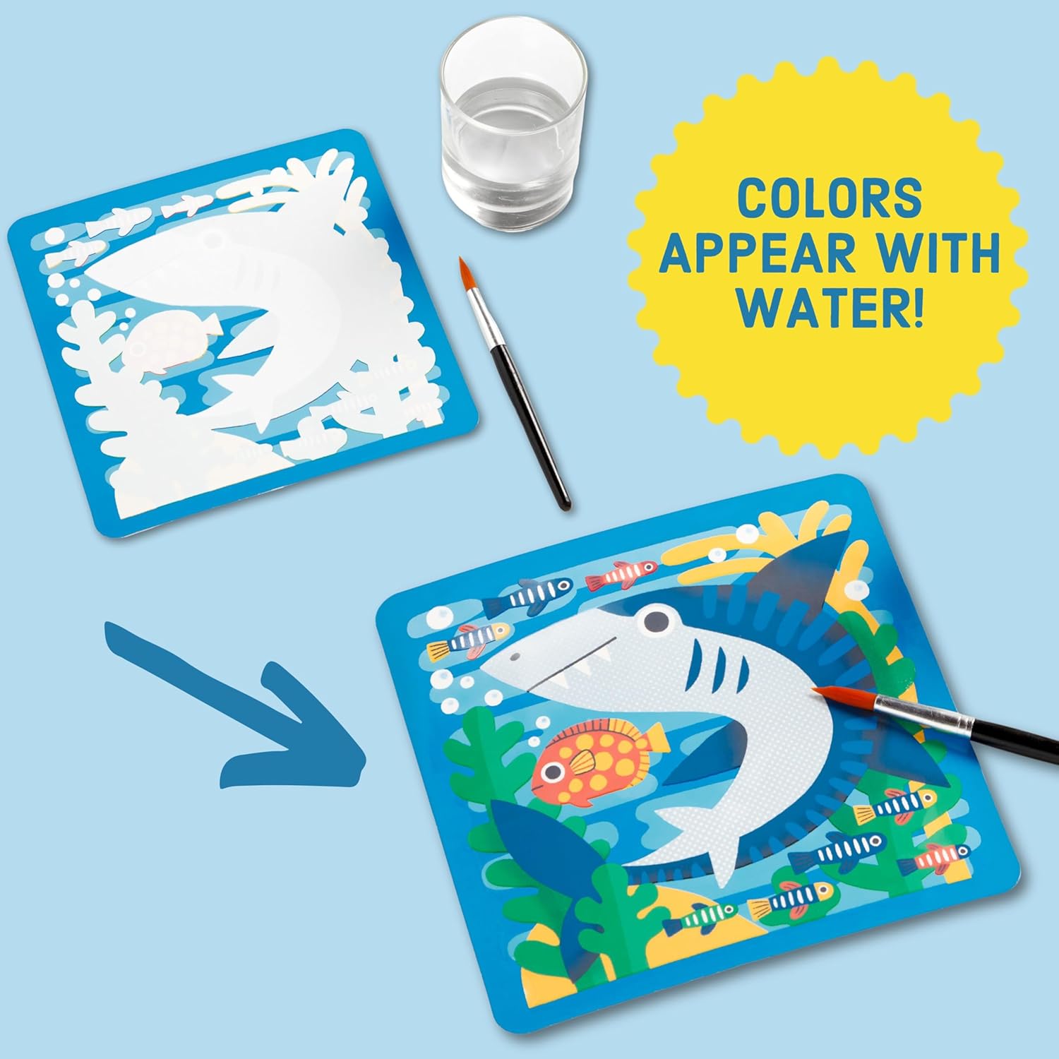 Under The Sea Color Magic Water-Reveal Kit