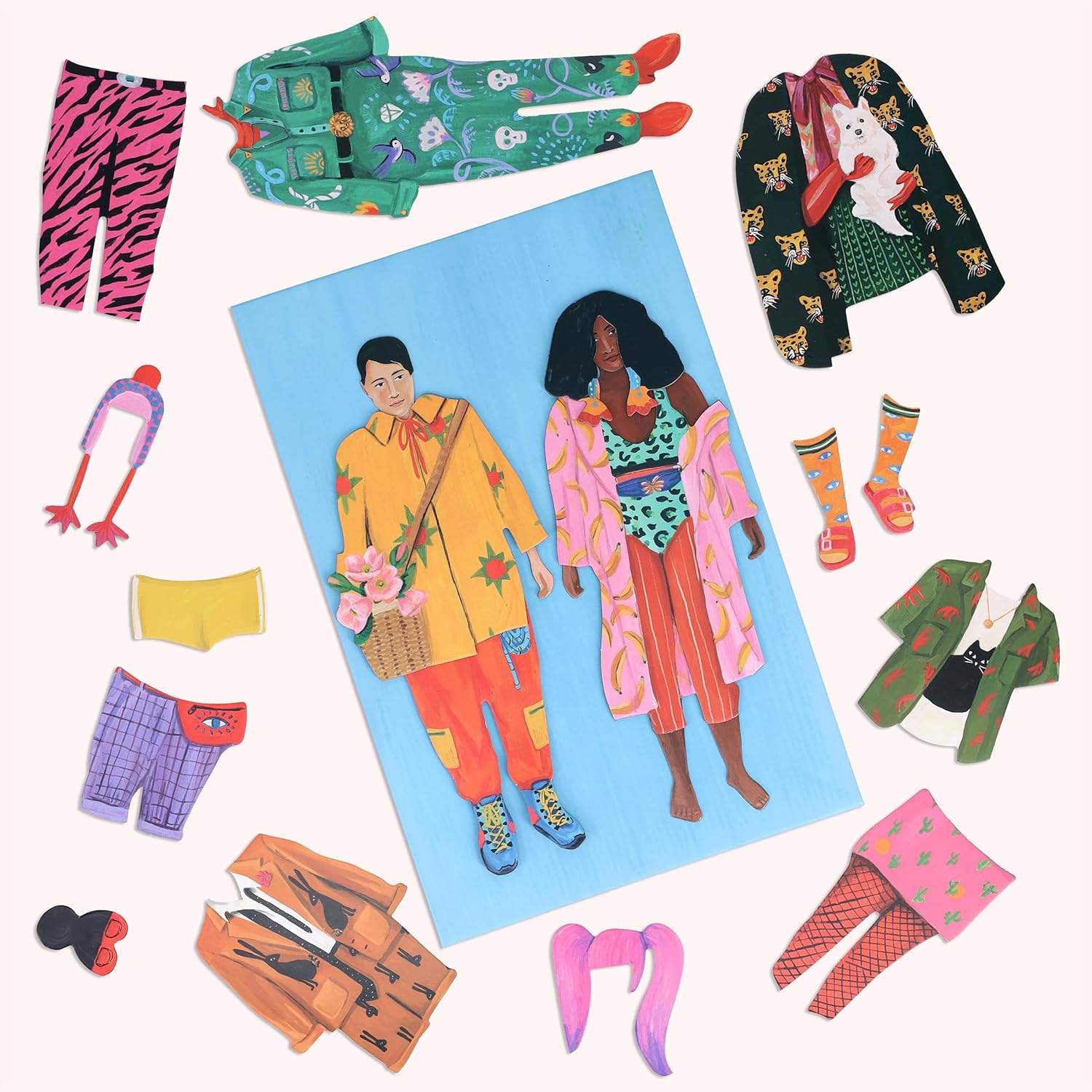 Fearless Fashion Magnetic Dolls