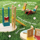 At the Park Wooden Play Set