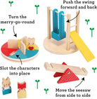 At the Park Wooden Play Set