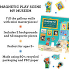 My Museum Magnetic Play Scene