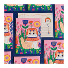 HUMANA Inari-Flower Garden Postcard