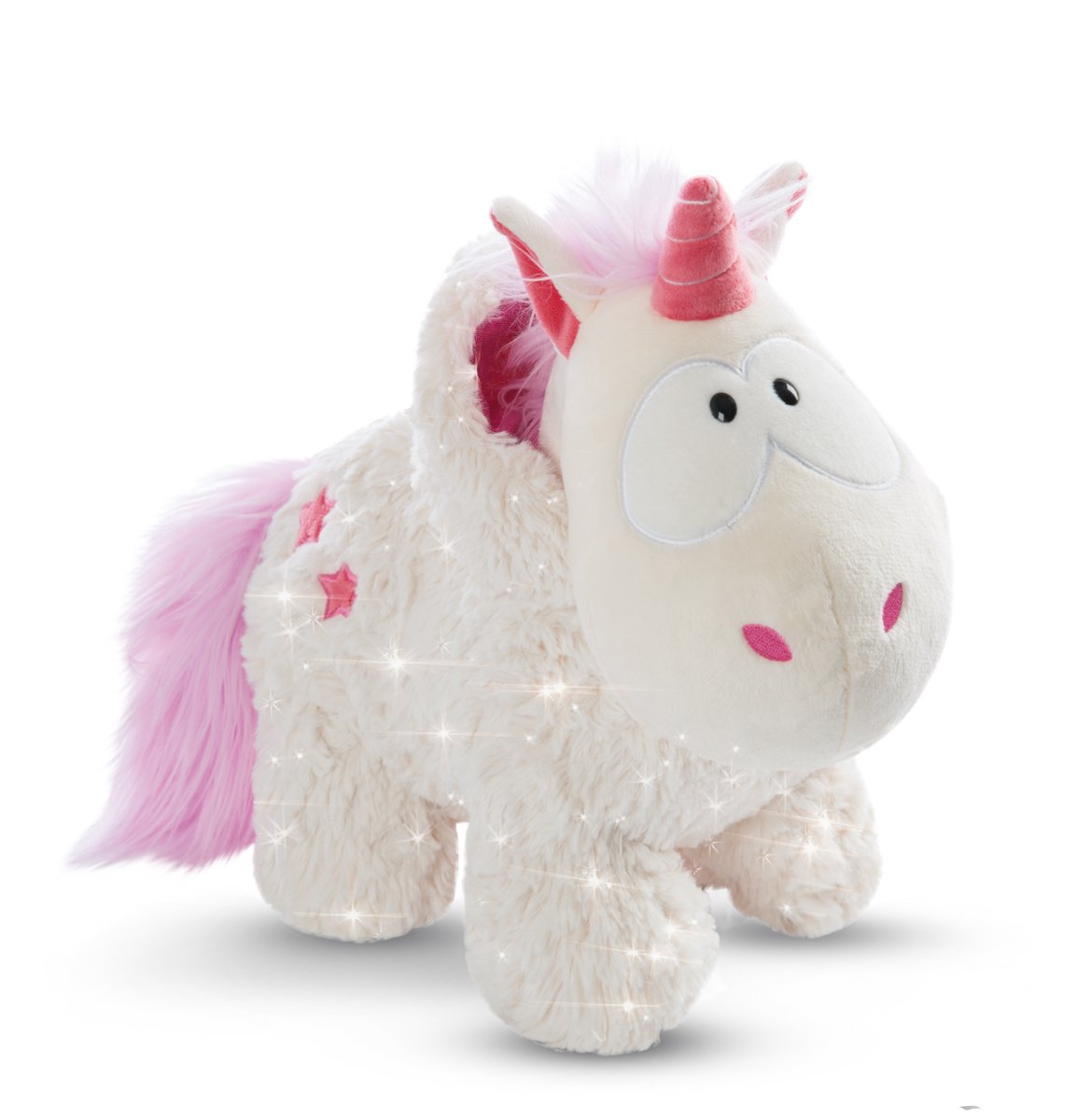 NICI Plush 45cm Unicorn Theodor in Snowsuit Green