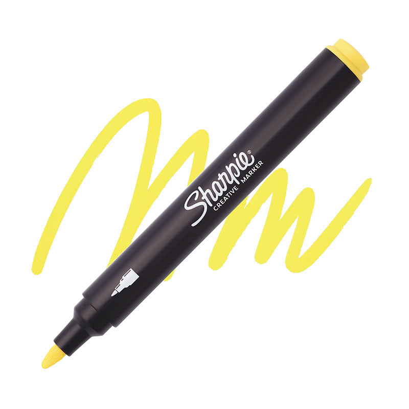 SHARPIE Creative Marker Acrylic Bullet Tip Yellow