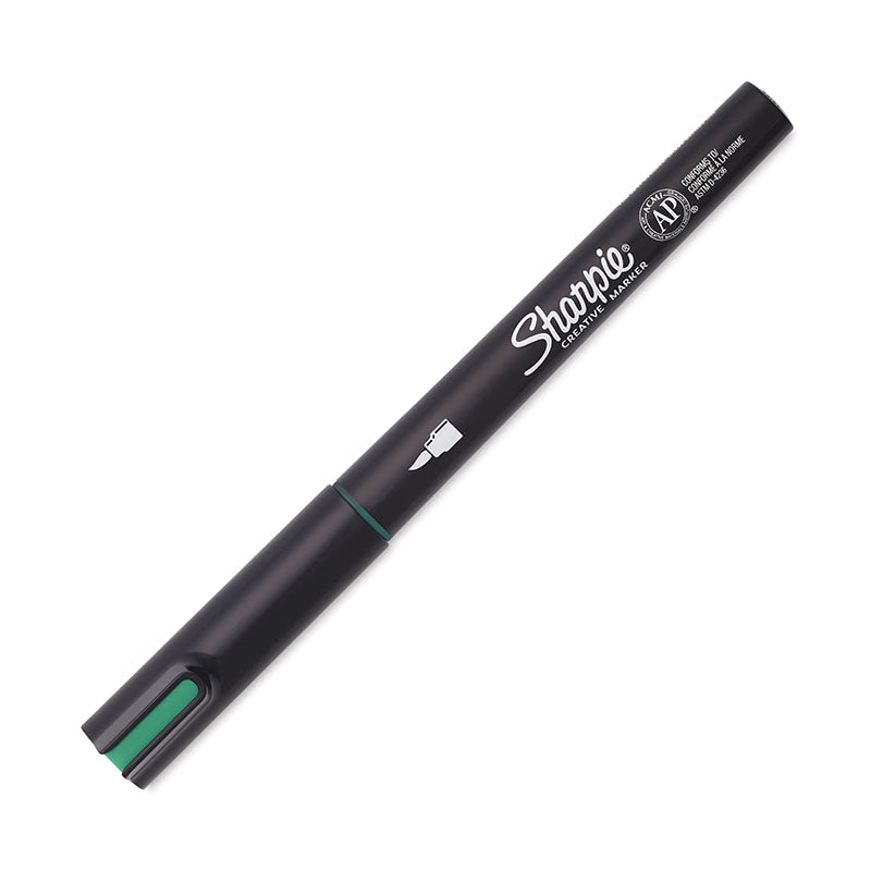 SHARPIE Creative Marker Acrylic Brush Tip Emerald Green