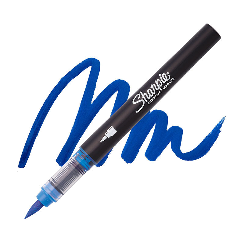 SHARPIE Creative Marker Acrylic Brush Tip Blue