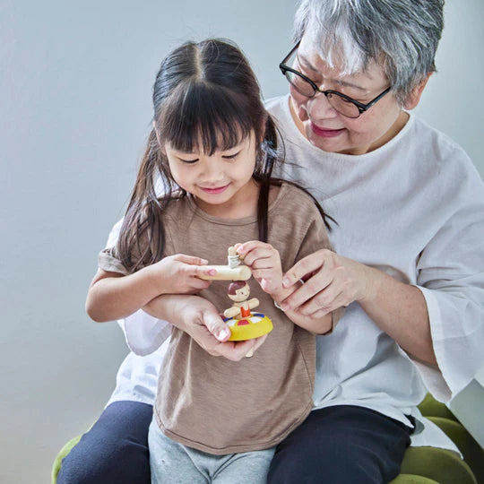 PLAN TOYS Spinning Top Ballet