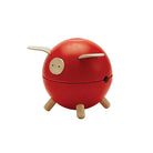 PLAN TOYS Piggy Bank: Orchard Red