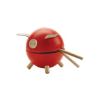 PLAN TOYS Piggy Bank: Orchard Red