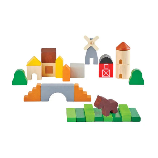 PLAN TOYS Country Blocks