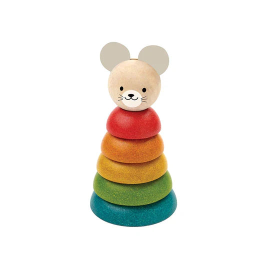 PLAN TOYS Stacking Ring Mouse