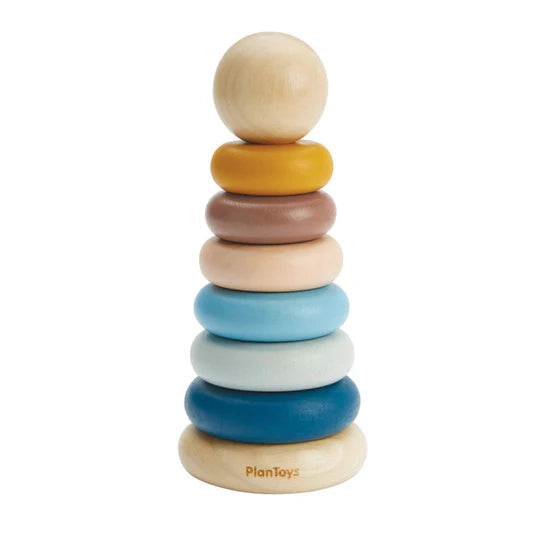 PLAN TOYS Stacking Ring Orchard