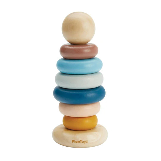 PLAN TOYS Stacking Ring Orchard
