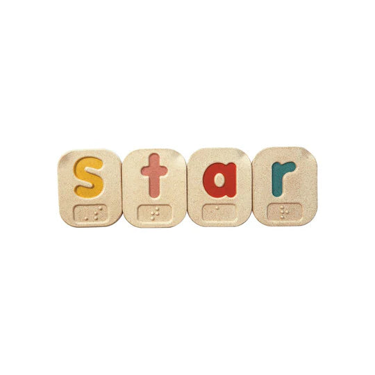 PLAN TOYS Alphabet A-Z Braille